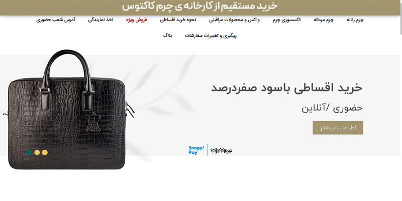فروشگاه چرم کاکتوس