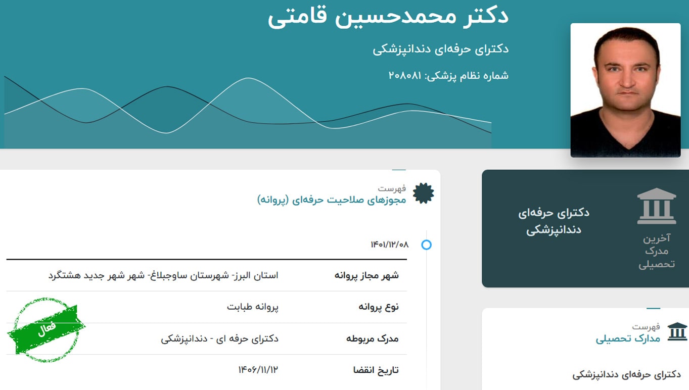 دکتر محمدحسین قامتی