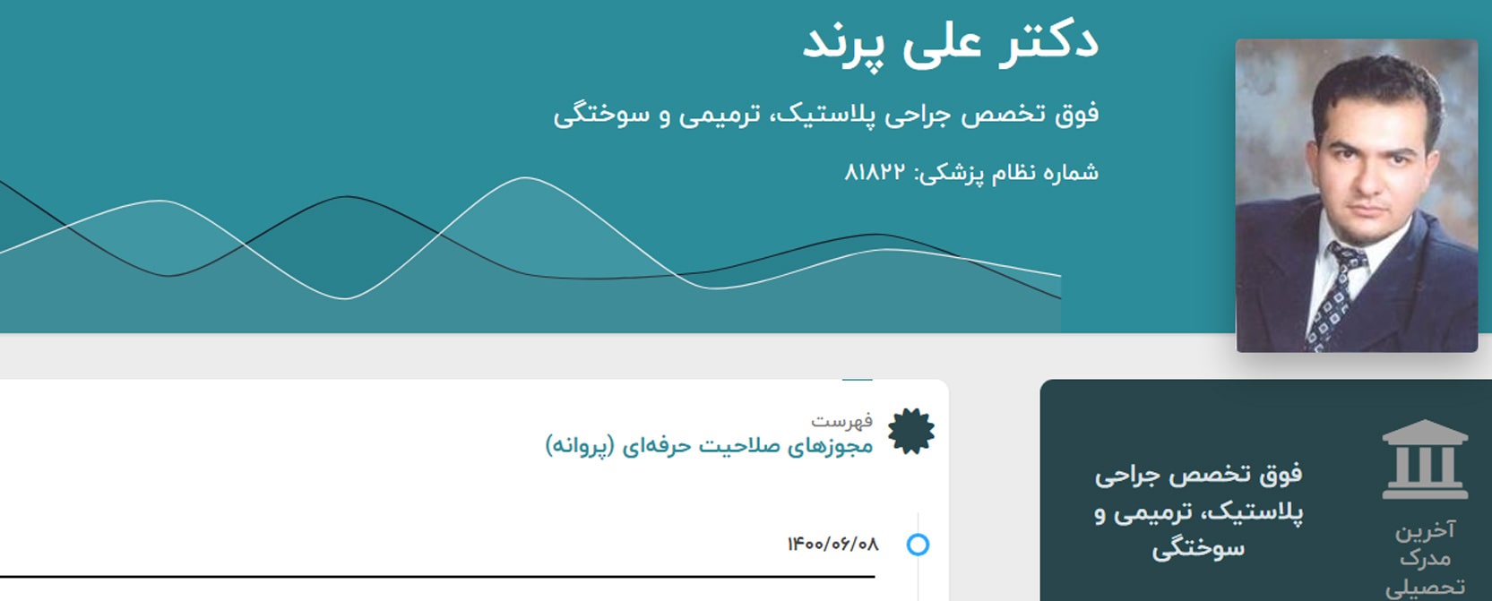 دکتر علی پرند