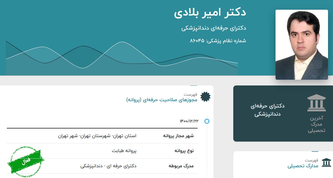 دکتر امیر بلادی