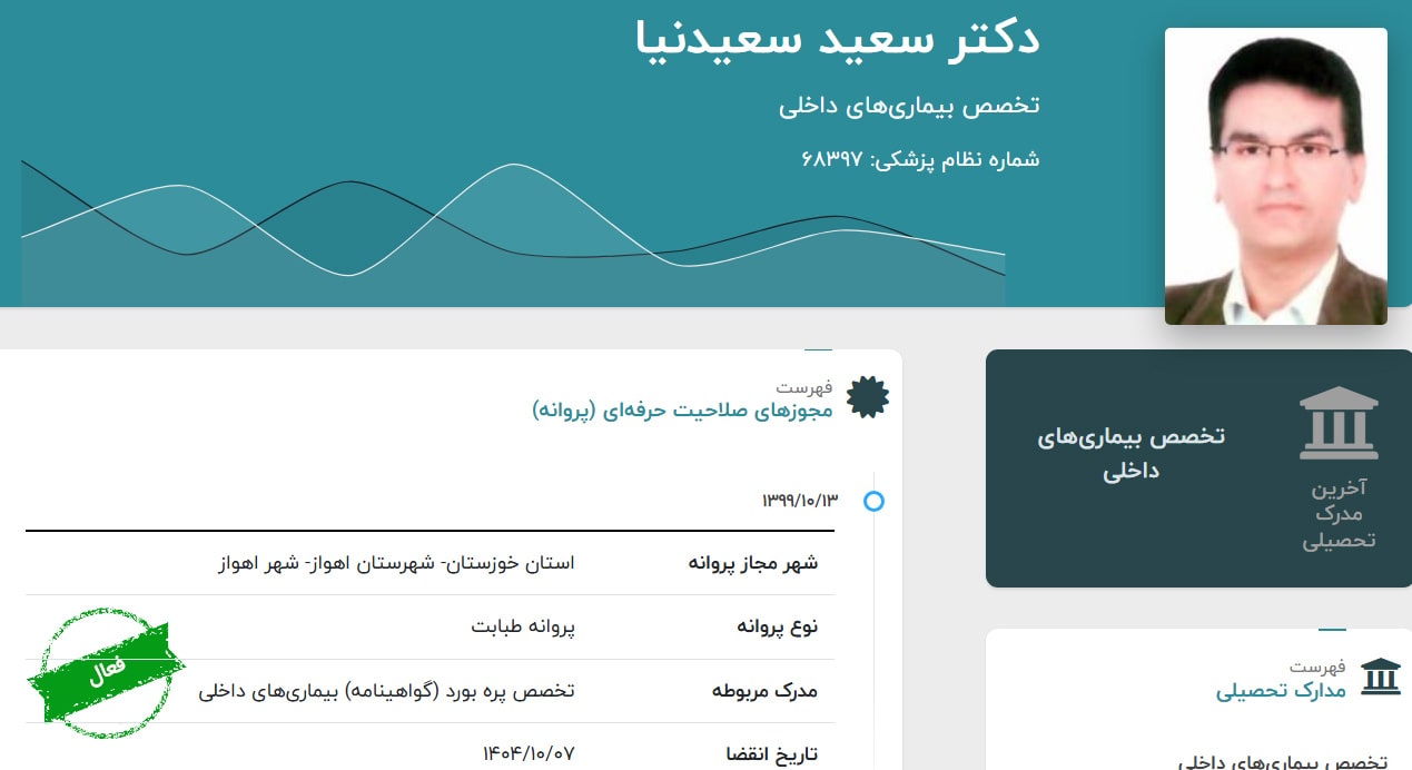 دکتر سعید سعیدنیا