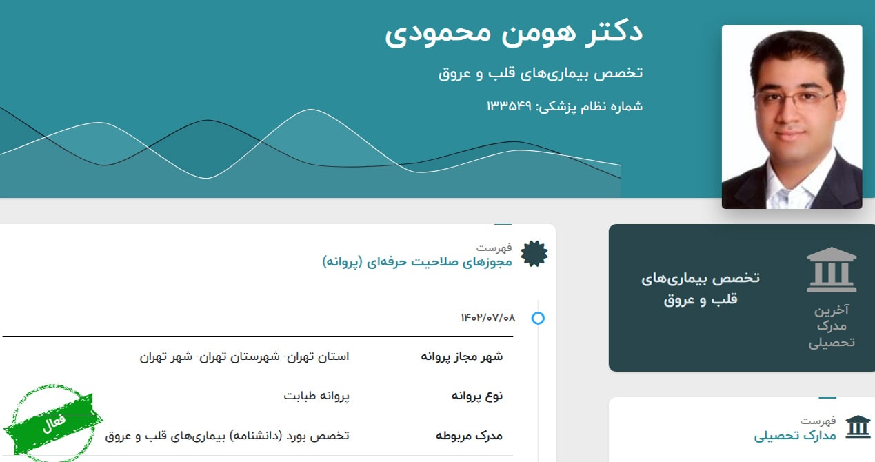 دکتر هومن محمودی 