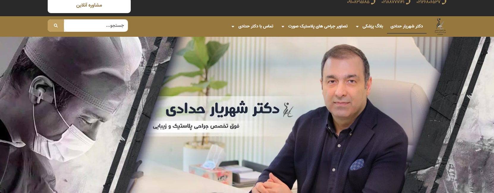 دکتر شهریار حدادی معرفی بهترین جراحان پروتز باسن در تهران